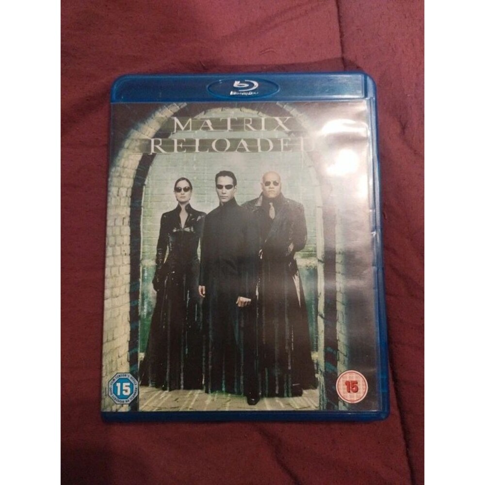 Matrix Reloaded - 2003 Blu-Ray - UK Release Region Free
